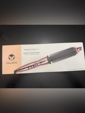 Calista PerfecterPro Heated Round Brush - Pink